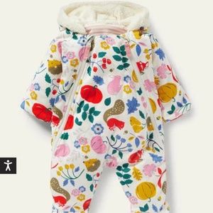 Mini Boden harvest cosy bunting 2-3Y